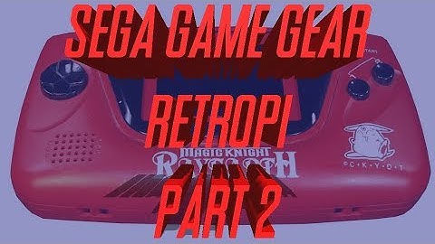 Sega Game Gear RetroPi Raspberry PI 3 Build - Part 2 - Teensy Joystick and 3D Printed Parts