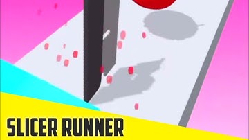 SLICER RUNNER - Gameplay All Levels android ios