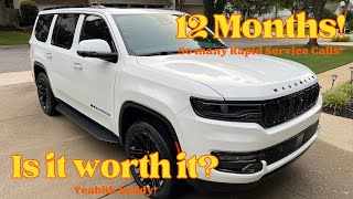 2022 Jeep Wagoneer 12 Month Review  Hemi Power!