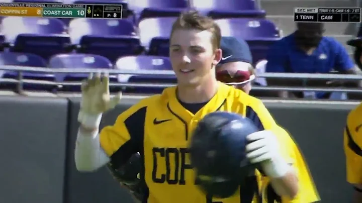 Coppin State's Josh Hankins hits home run vs. Coas...