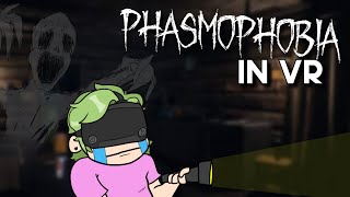 First time Phasmophobia.. IN VR!