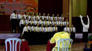Choir group of SMK Puteri