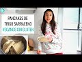 PANCAKES veganos  y sin gluten de trigo sarraceno I COMO COCINAR EL TRIGO SARRACENO + SUS BENEFICIOS