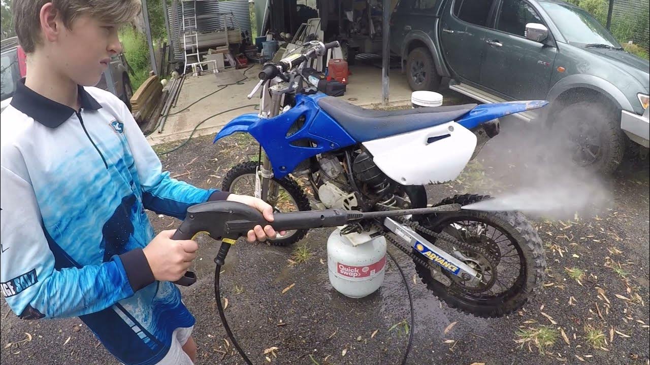 Yamaha yz85 Forks rebuild YouTube