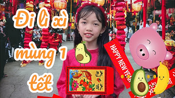 🎊 Mùng 1 Tết Rita đi chúc tết ông bà cô chú | Nhận lì xì