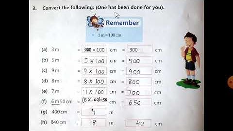 Grade 3 Maths Ch 10 Measures of Length Part 1