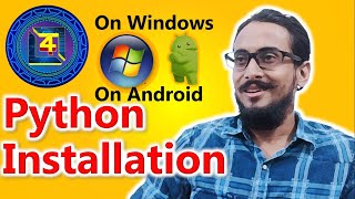 [LECTURE 2] HOW TO INSTALL PYTHON ON WINDOWS / ANDROID DEVICES [IN HINDI] CBSE 11 AND 12