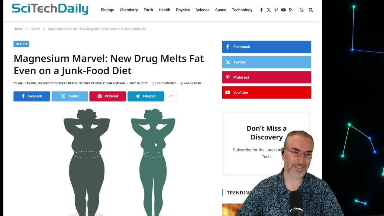 Earth Impact Craters, Junk Food Diet, Venom Cures, and more TechnologyToday for 7/13/2025