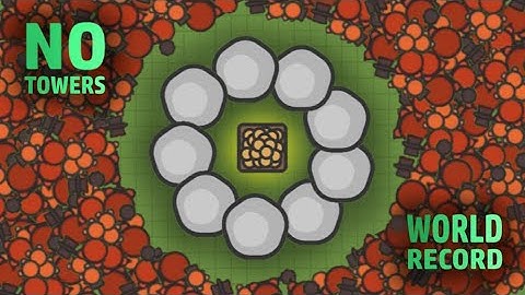 ZOMBS.io - NO TOWER Base! [WR] Smallest 4 PLAYER AFK Base!