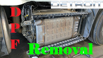 Detroit Diesel 1-Box DPF Removal