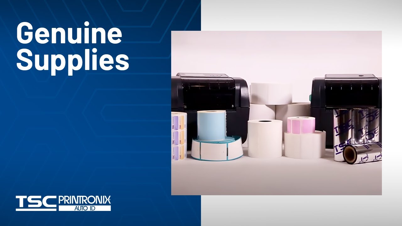 TSC Printronix Auto ID Genuine Supplies YouTube