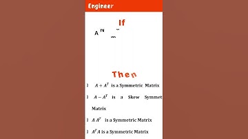 Short Notes - Linear Algebra I Engineering Mathematics for GATE Exam #shorts #priyankasharma