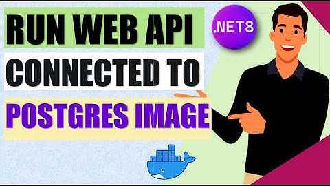 Seamless PostgreSQL Integration🌠 : Connecting to .NET 8 Web API With Installer & Docker Container 🔥