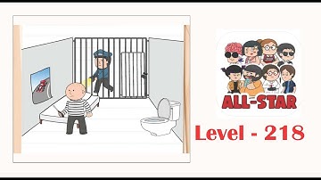 Brain test all star level 218 He must dig a hole with the chisel.