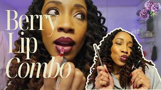 VLOGMAS DAY 8: Perfect Berry Lip Combo Tutorial | Mac Honeylove + Fenty Gloss Bomb 💋