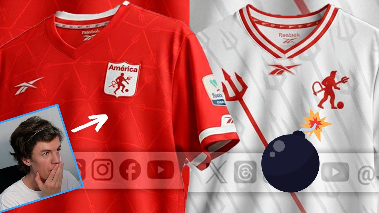tercera camiseta camiseta america de cali original