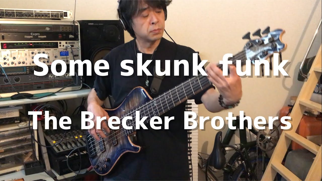 Some skunk funk / The Brecker Brothers (bass cover) - YouTube