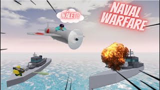 ŠÍLENÉ NÁMOŘNÍ BITVY V NAVAL WARFARE !!! 😱😱😱#roblox