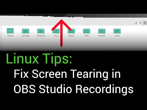 Simple Fix for Screen Tearing in OBS Studio Recordings - Linux Mint Tips