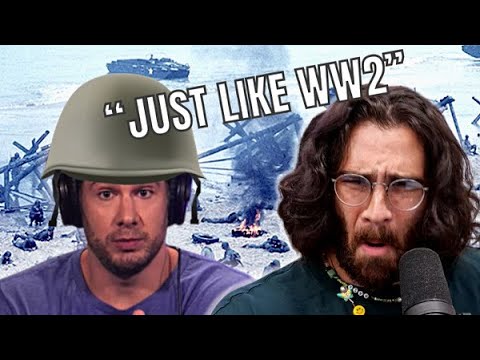 Thumbnail for Steven Crowder Compares Himself to WORLD WAR 2 SOLDIER In This INSANE Clip | HasanAbi Reacts