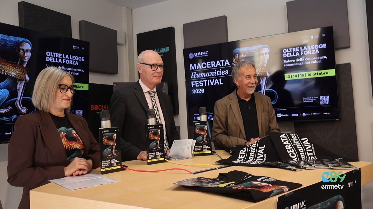 TG EMME. A Macerata arriva l'Humanities Festival 2026