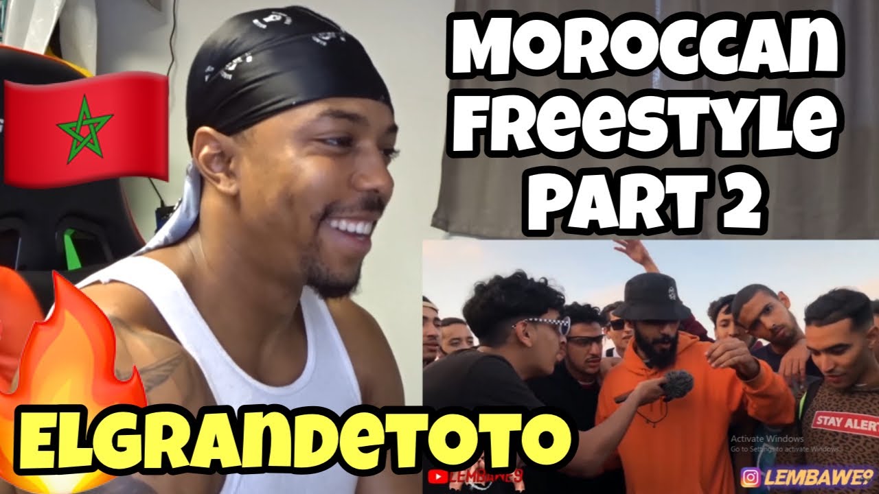 Moroccan Public Freestyle при участии ELGRANDETOTO, часть 2 🔥😱 | AMERICAN REACTION