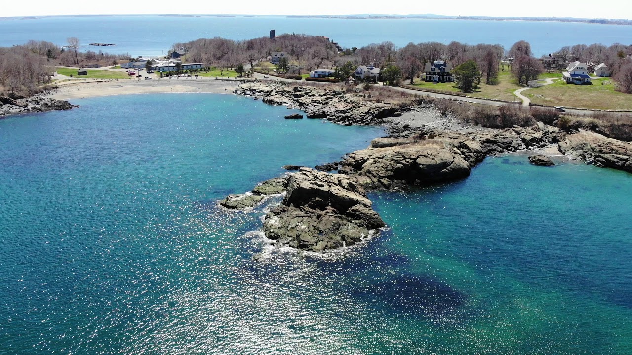Nahant, MA Cliffs and Beaches in 4K DJI Mavic Air Drone YouTube