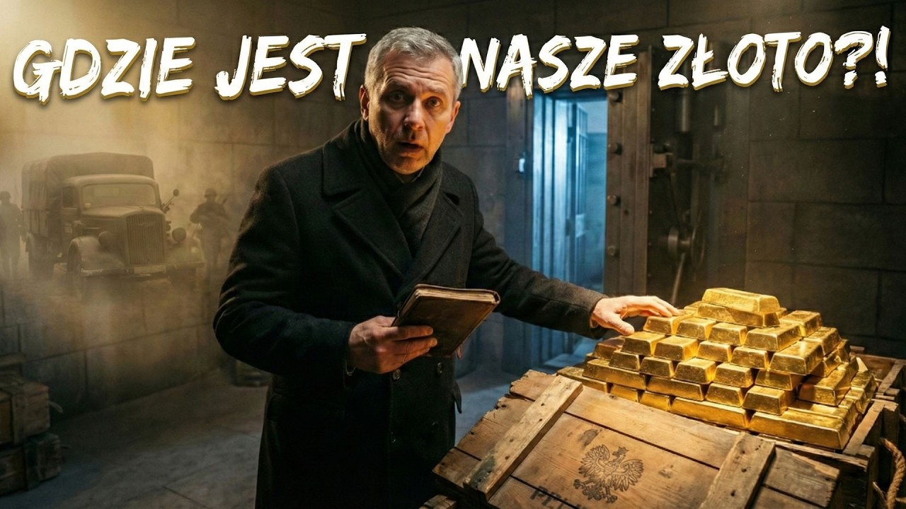 80 TON Polskiego ZŁOTA Zniknęło w 1939... Kto Je MA Do Dziś?
