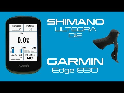 Garmin Edge 830 & Shimano Di2 Pairing & Setup