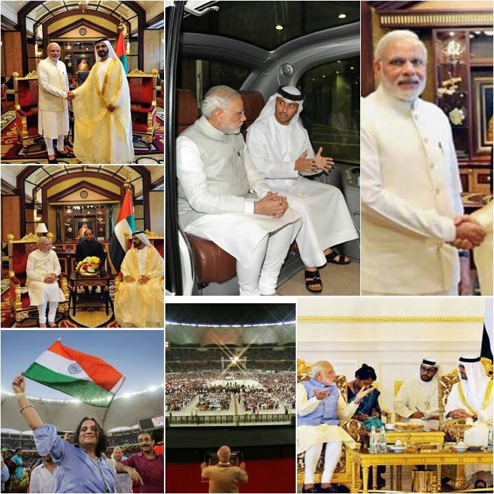 modi uae visit today