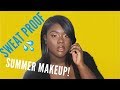 HOW TO KEEP MAKEUP ON DURING 90 DEGREE WEATHER!! + DIY SETTING SPRAY!