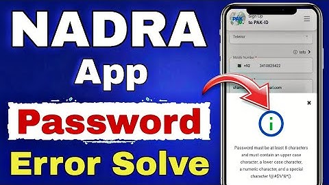 Pak Identity Login Problem