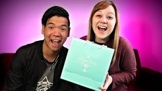 TRYING BOUGIE CANDY WITH MY BOYFRIEND | Sugarfina Candy Haul