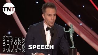 Sam Rockwell: Acceptance Speech | 24th Annual SAG Awards | TNT