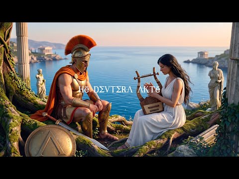Ancient Greek Relaxing Music With Ocean Ambience | Phorminx, Lyra, Kithara | Akte Chapter II