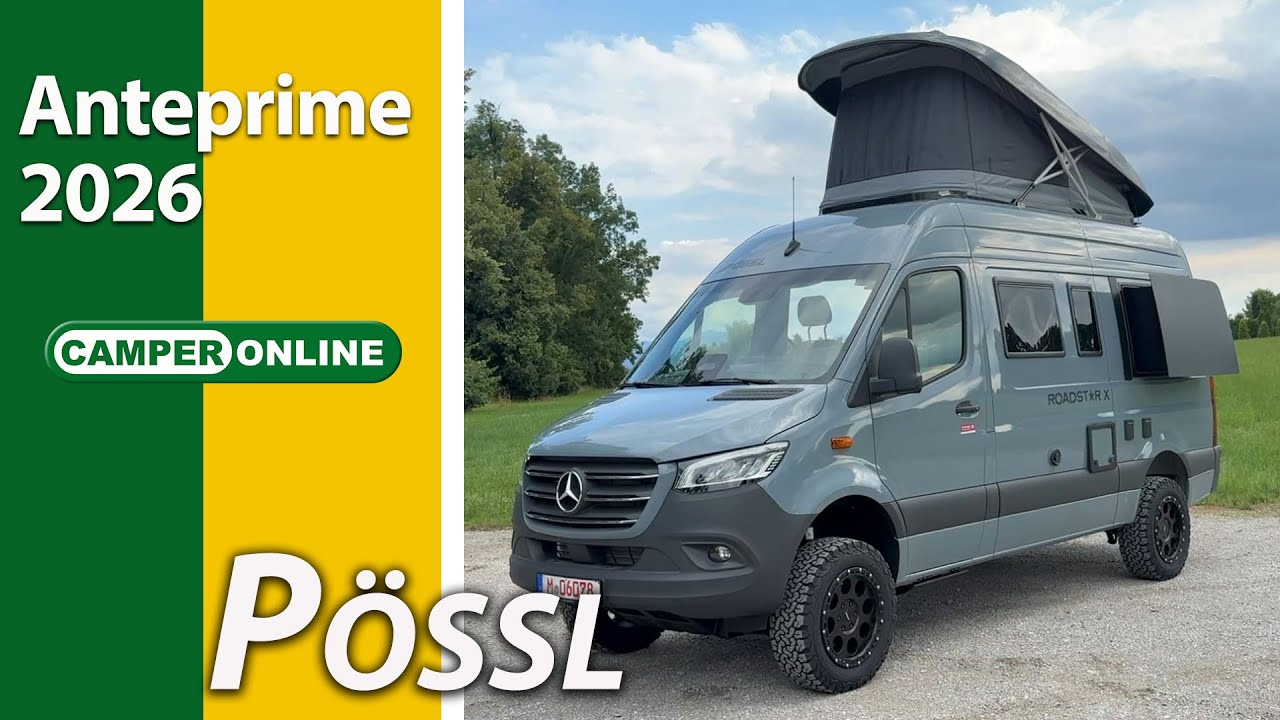 Pössl: anteprime e novità camper e van 2026