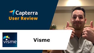 Visme Review: Overall satisfied with minor issues.