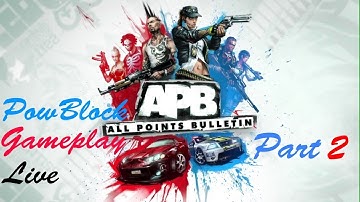 Enforcers vs. Criminals - APB Reloaded Live Gameplay Part 2