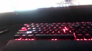 aurora smashes his keyboard
