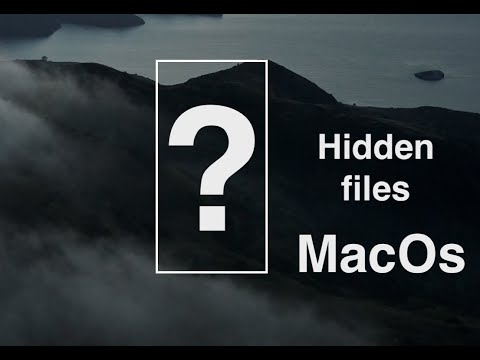 Mac How to show hidden files