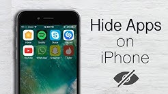 How to Hide Apps on iPhone or iPad (No Jailbreak)  - Durasi: 5:51. 