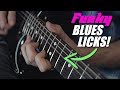 10 funky blues licks  tabs