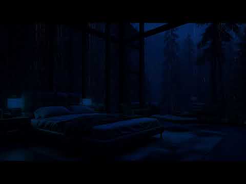 Gentle Rain on the Window 🌧️ Drift Peacefully Into a Night of Deep Sleep 💤
