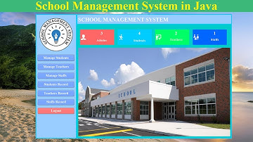 School Management System in Java | NetBeans | MySQL
