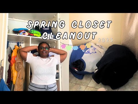 I Got Rid Of My Whole Closet! | EXTREME SPRING CLOSET CLEANOUT 2023