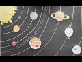 Learn how to draw Solar System | Kids Art video