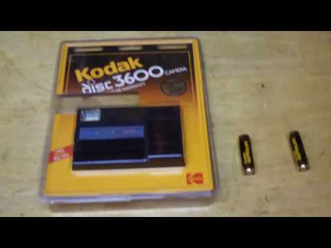 1987 Kodak Disc 3600 camera - YouTube