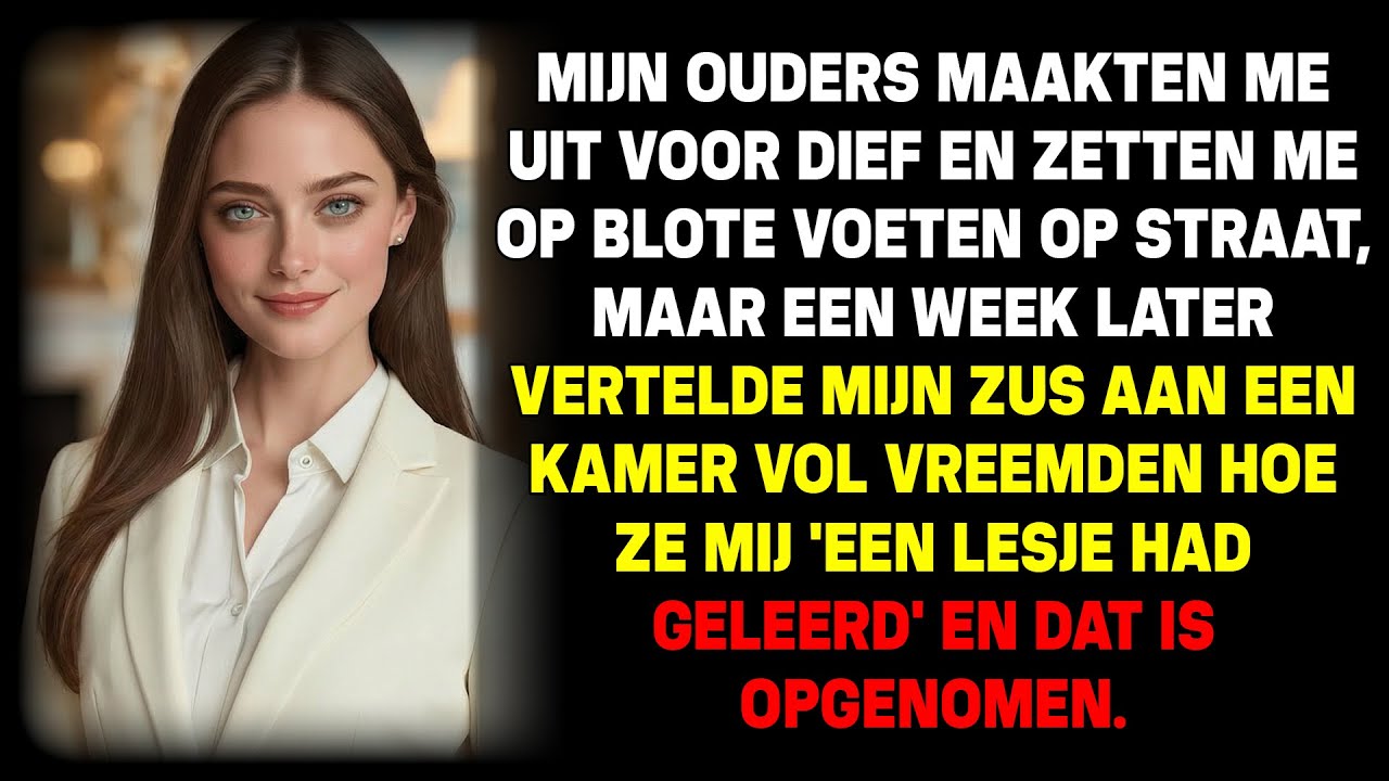 Mijn vader zei: 'Zeg sorry of vertrek'—toen gaf mijn zus openlijk toe dat ze me erin luisde.