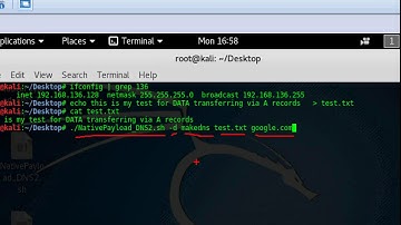 Chapter 4 - Video [2] , DATA Transferring Technique by DNS Traffic A Records