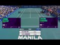 (7) Simona Waltert (SUI) vs Lanlana Tararudee (THA) - Game, Set, Match